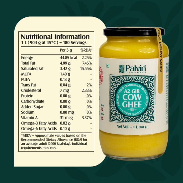 A2 Pure Gir Cow Ghee 7 03 Palvin Ghee 1Ltr Whatsapp Catalogue 08 1
